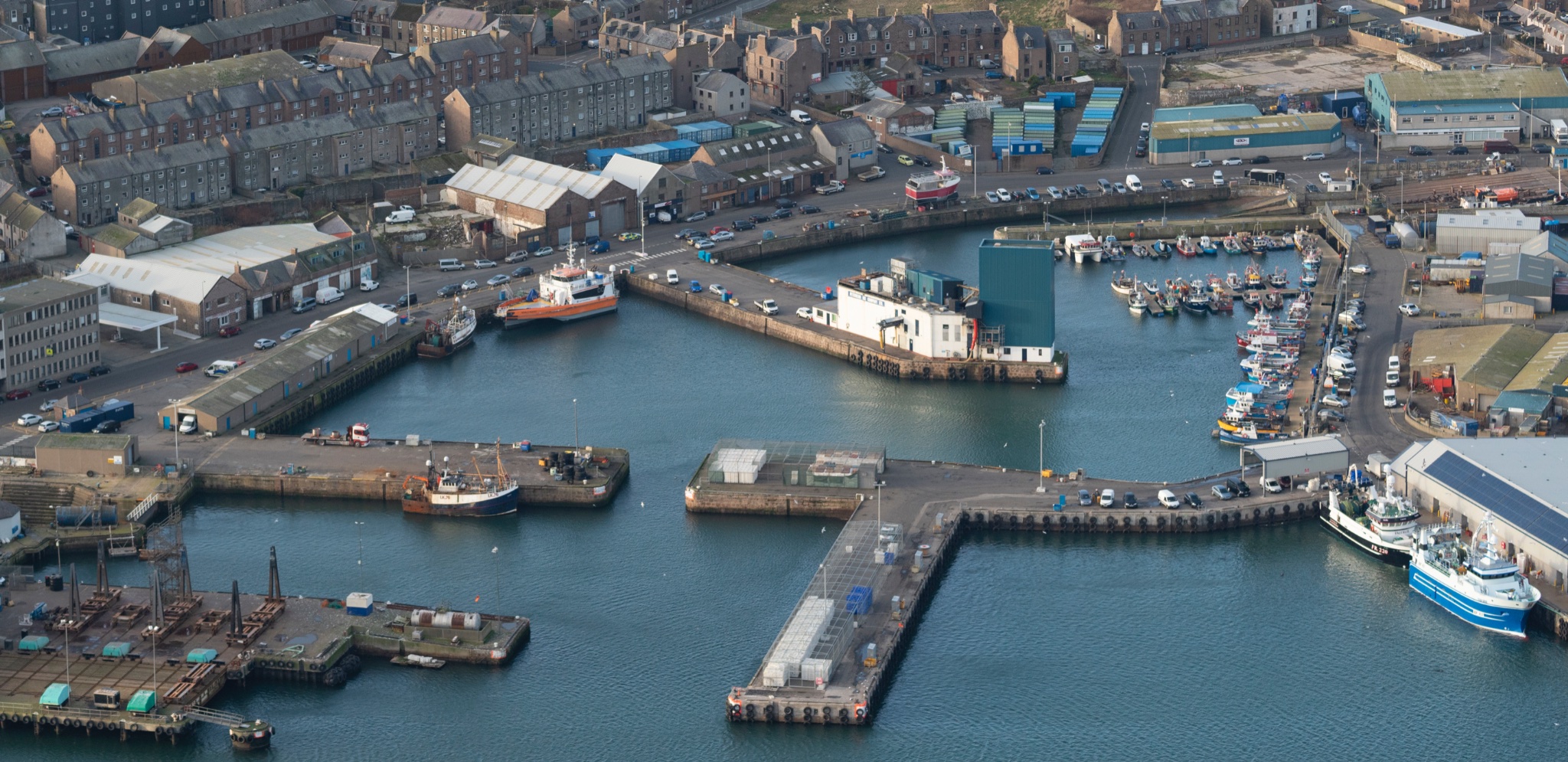 Port Henry Basin Peterhead Port Authority Europe's Largest Fishing Port